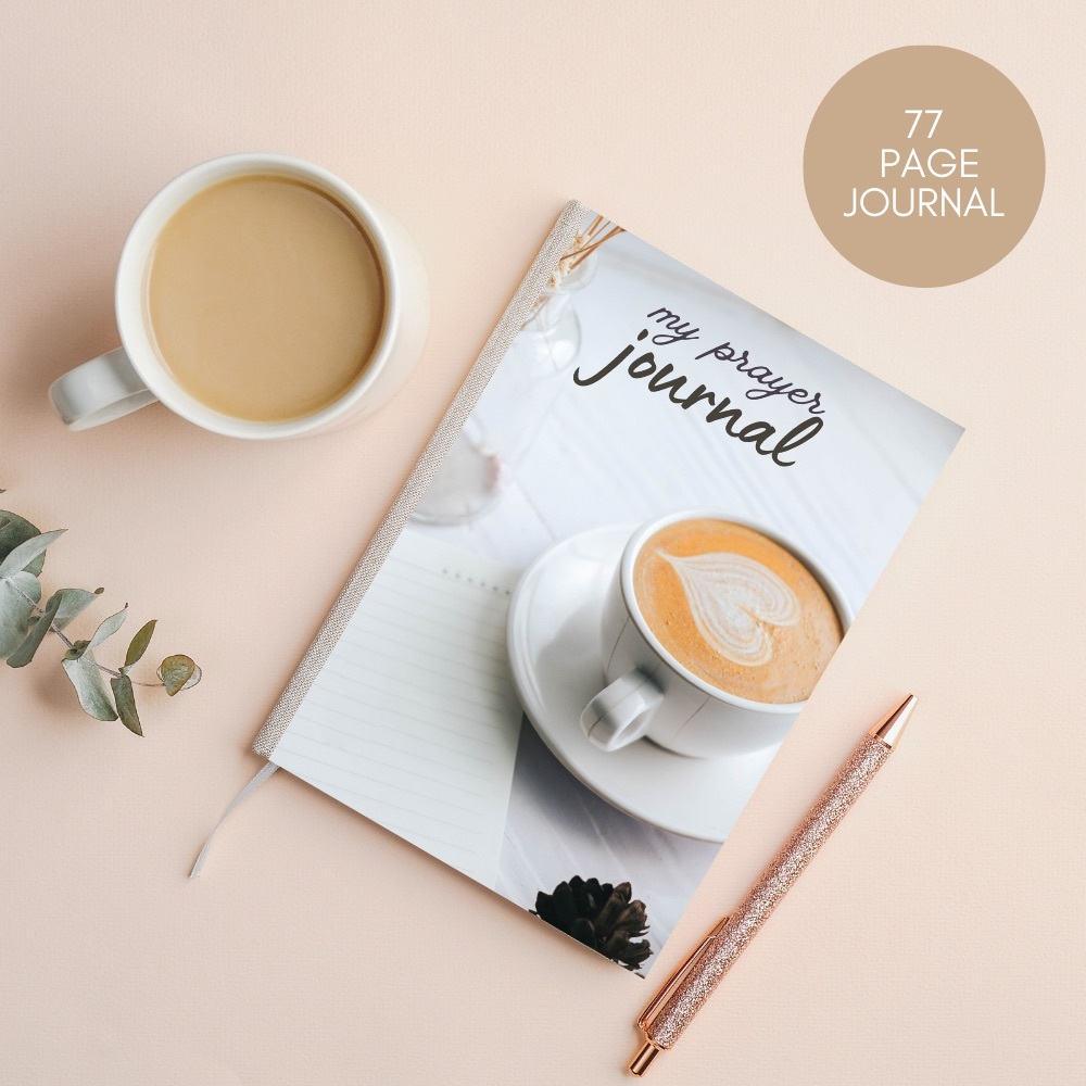 Elegant White Journal for Home Office